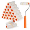 24 Pack Microfiber Paint Roller 4 Inch, Mini Paint Roller