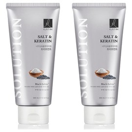 Elastin Hair Solution Nourishing & Volumizing Treatment, 300ml, 2 pieces / 엘라스틴 헤어솔루션 너리싱 앤 볼류마이징 트리트먼트, 300ml, 2개