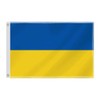 60×90 CM Ukraine Flag,2×3 FT Ukrainian Decor,Double Side Digital Printed