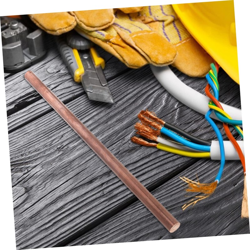 Sosoport Copper Dowsing Rod Diameter Pure Copper Rods for Thermal