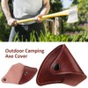 Axe Cover Axe Protective Case Thick Leather Axe Sheath Outdoor