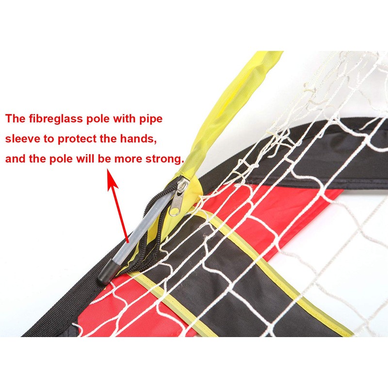 Soccer Goal Portable Folding Pop Up Soccer Target Net Kids