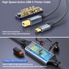 TAISUSAN USB C Printer Cable 50ft, USB B to USB