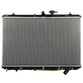 CSDEX Aluminum Radiator For Toyota Highlander Plus Sport Utility 4-Door 2.7L 2672CC