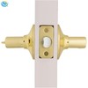 SD Entrance Lock with Key, Golden Heavy Duty Door Lever