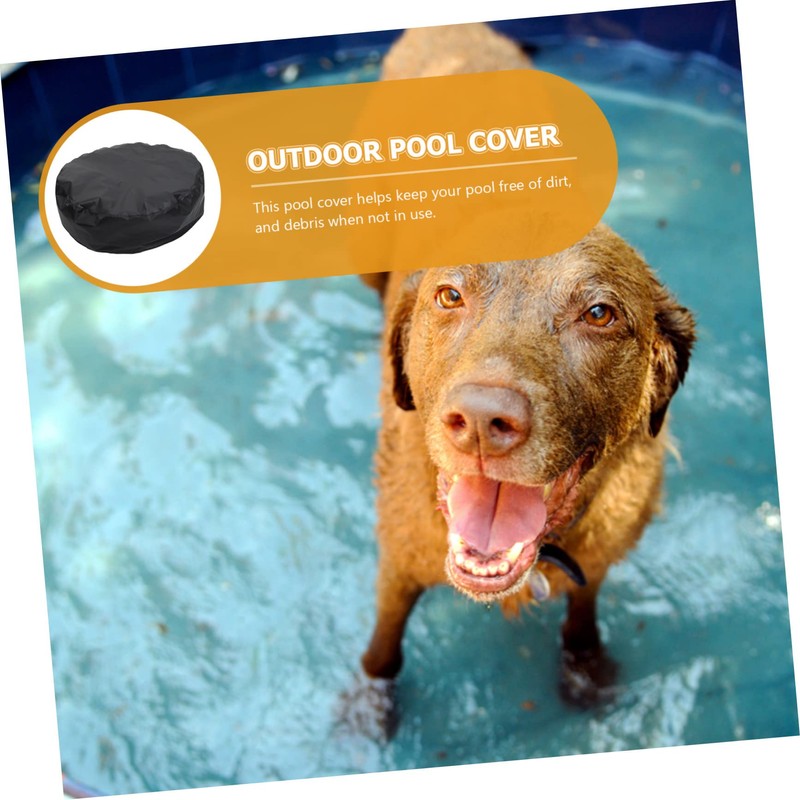 SUPVOX Convenient Pool Cover Bathtub Round Pool Protection Durable Easy