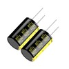 JCCON 2-Pack 200V 470uF Premium Quality Low ESR Electrolytic Capacitors