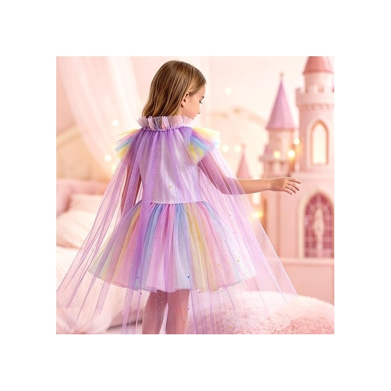 Meland Princess Dress Up Trunk for Girls 3-8, Toys Gift