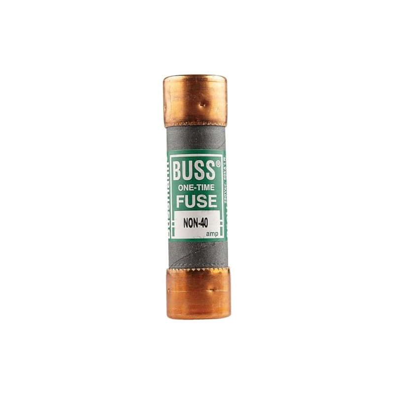 BUSSMANN FUSES NON-40 250V K5 One-Time 40 Amp Low-Voltage Cartridge