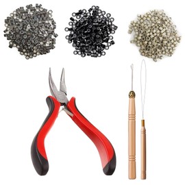 Hair Extension Tool Kit,Hair Extension Tool for Women - Household Hairstyling Supplies for Women Girls Dance Wedding Party Dating