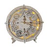 Havefunfun LED 3D Wooden Clock Puzzle, 106 Piece 3D Puzzle