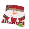 Xmas Dinner Chair Back Covers Easy To Install Soft Anti