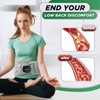 ERHIVORA Decompression Back Belt with Red Light Heating and Massage,