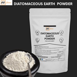 mGanna 100% Natural Diatomaceous Earth Powder for Skin Exfoliation Health & Cosmetic formulations 1 lbs / 454 GMS
