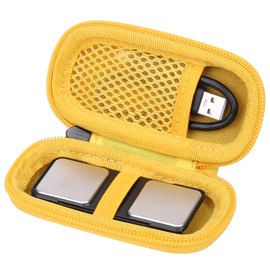 Khanka Hard Case Replacement for AliveCor Kardia Mobile ECG/KardiaMobile 6L EKG (Yellow)