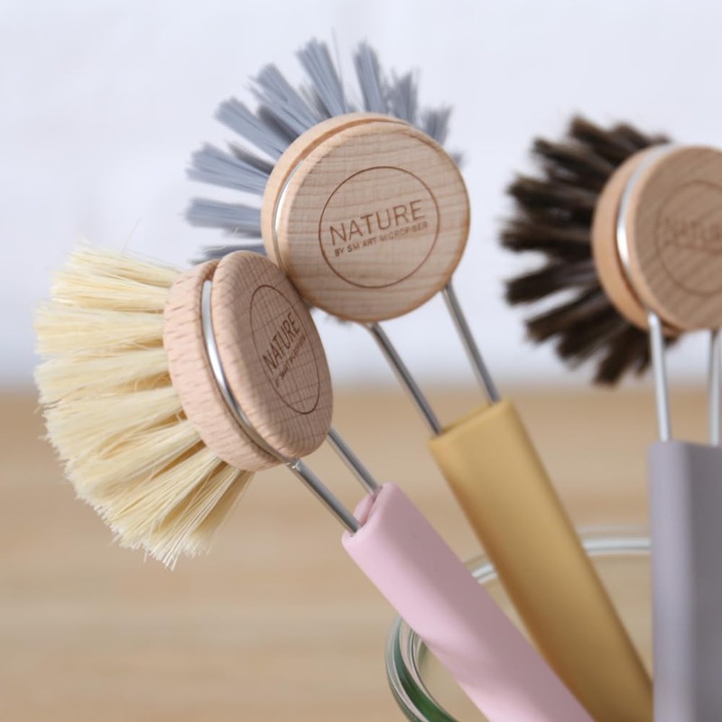 Smart SM-007RU Washing Up Brush Dishwashing with Handle Rust