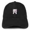 Trendy Apparel Shop White Persian Cat Kitten Patch Low Profile