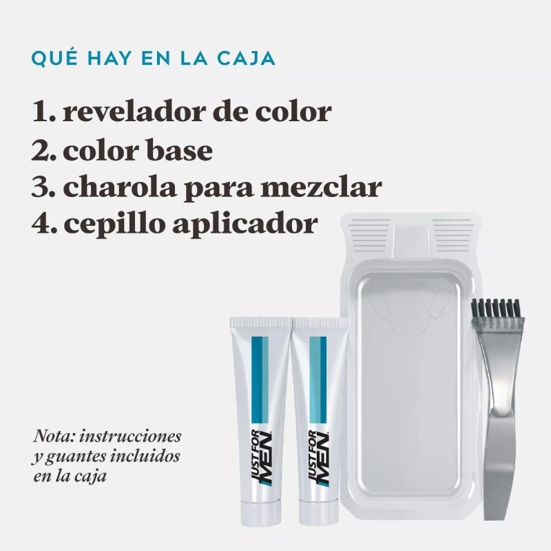 Just For Men Tintes Just For Men Kit Castaño Oscuro