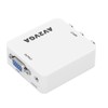 For AV to VGA Conveter Portable 1920x1080 HD AV2VGA Video