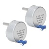 2 Pcs AC Synchronous Motor 50TYC 5 to 6 RPM