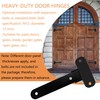 Heavy Duty Gate Hinges, 2 pcs 900LBS Capacity and 180-Degree