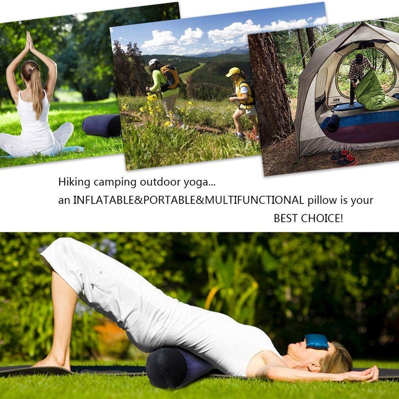 Long-Perfect Inflatable Pillow Travel Pillow Body Posture Support Pillow Multi-Functional