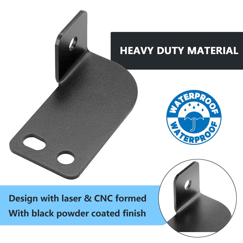 HZHIMO Polaris Ranger Pro-fit Rear Roof Cage Light Mount Bracket
