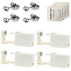 Dzxin Piercing Kits, 4 pcs Self Ear Piercing Gun, Disposable