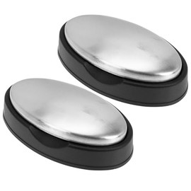Jabón Eliminador Olores Pescado 2piezas Acero Inoxidable