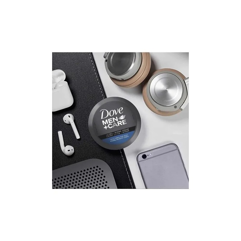 Dove Men+care Ultra Hydra Crema Cara Cuerpo Manos Tarro 75ml