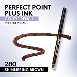 COVERGIRL Perfect Point Ink, Delineador, 280 Shimmering Brown, 0.28g