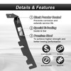 ROMELACK Hood Mount Bolt Brackets Ditch LED Light Bracket Compatible