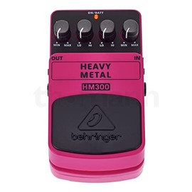 Behringer HEAVY METAL HM300 Heavy Metal Distortion Effects Pedal