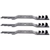 For Craftsman Craftsman Z550 50 in Zero-Turn Gator Style Mulching Lawn Mower Blades Set of 3