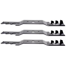 For Craftsman Craftsman Z550 50 in Zero-Turn Gator Style Mulching Lawn Mower Blades Set of 3