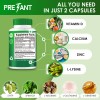 PRETANT Growth Capsules – Natural Height Increase Supplement with Calcium