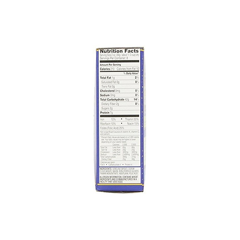 Ronzoni Orzo Enriched Macaroni Non GMO 16 Oz. Pack Of
