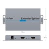HD Multimedia Interface Extender Splitter 1x4 1080P 60Hz Extending 164ft
