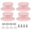 sourcing map 4pcs Pot Pan Lids Replacement Knob, Plastic Pan