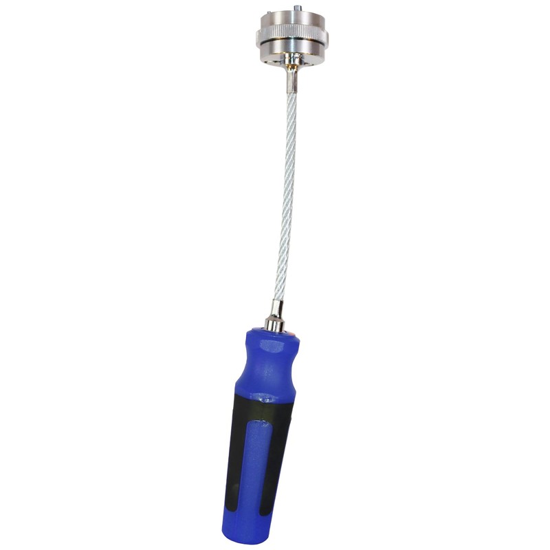 AGS Heavy-Duty Magnetic Oil Drain Plug Removal Tool – Powerful