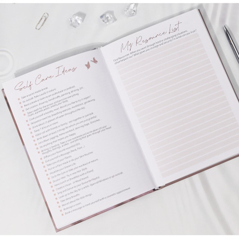 Reflection Notebook - Multifunctional Diary Notebook - Guided Manifestation Journal