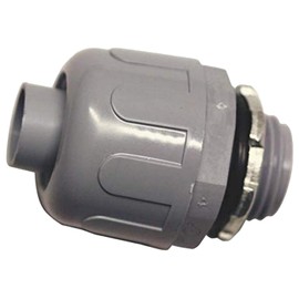 Southwire 1/2-in Liquid-Tight Connector,Grey