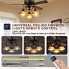 Ceiling Fan Remote Control Kit, Dimmer, AC Motor 3-Speed Becomes