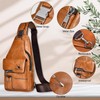 Hnonoxy Sling Bags Chest Bag Men's Shoulder Bags Crossbody Shoulder