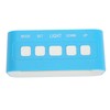 LCD Kids Alarm Clock Backlight Musical Alarms Birthday Reminder Blue