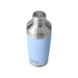 YETI Rambler 20 oz Cocktail Shaker, Stainless Steel, Vacuum Insulated, Big Sky Blue