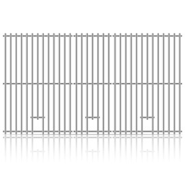 Adviace Replacement Parts for Nexgrill 720-0882A Evolution Infrared Plus Grill, Stainless Steel Grill Grates for Nexgrill 5 Burner 720-0882A Gas Grill