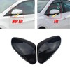 Left Driver Side Car Front Mirror Cover Cap Compatible with