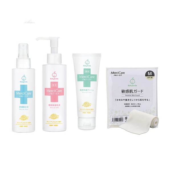 Baby Smile Merci Care Basic 3-Piece Set (Water Retention Liquid,