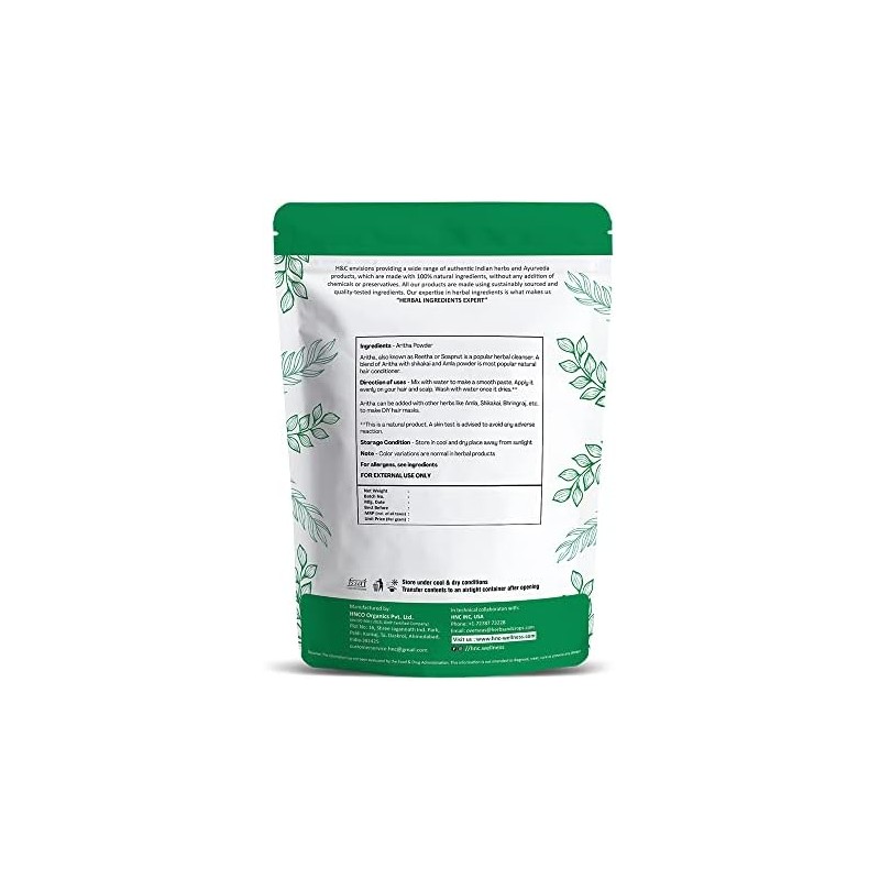 H&C - Mascarilla de jabón en polvo 100% natural y